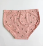 شورت نخی ساحل طرح گل‌دار شکوفه